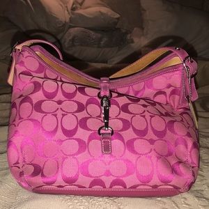 Pink Coach Purse